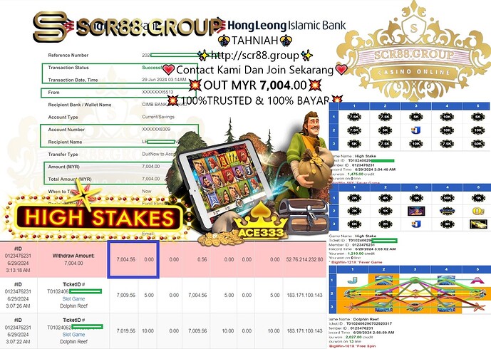 Ace333 High Stakes, Jackpot King, MYR 7,004, gambling tips, win big