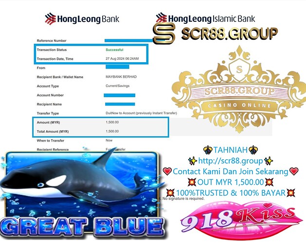 918Kiss, Great Blue, online casino, slot games, gambling tips