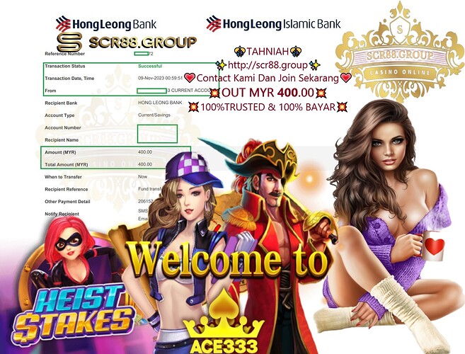 Ace333 Playboy-themed slots and Fortune Four games