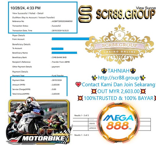 Mega888, Motor Bike Game, jackpot, online gaming, MYR winnings