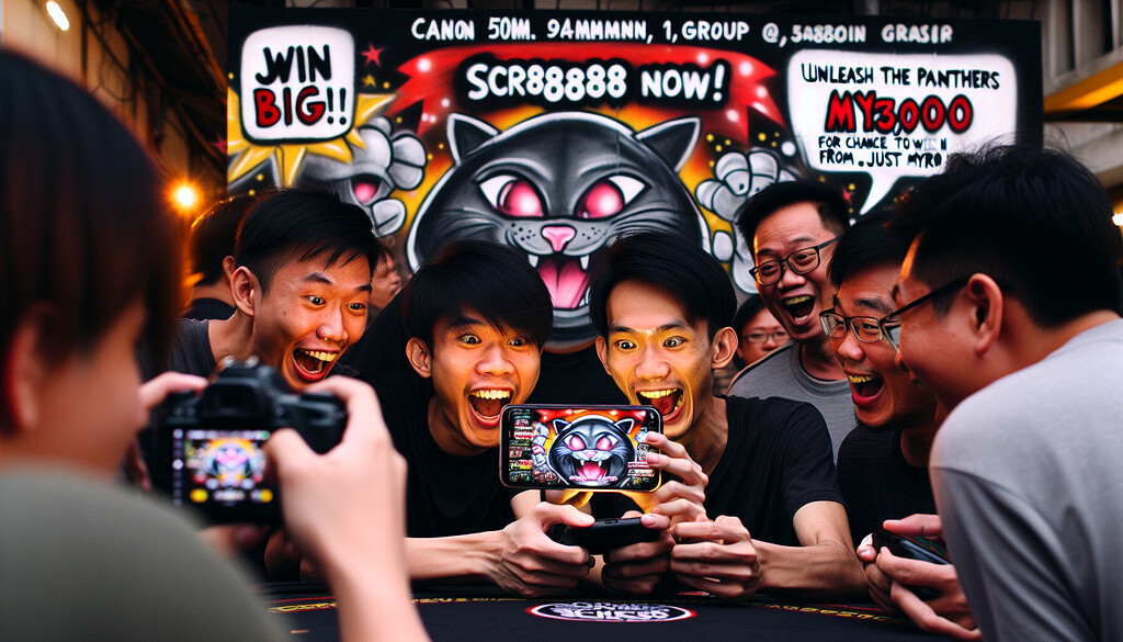  Win Big with Panther Moon in 918kiss Casino Game - Myr750.00 to Myr11,000.00 Jackpot Await! 