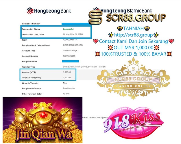 918kiss, Jin Qian Wa, online casino, slot games, big win, gambling tips