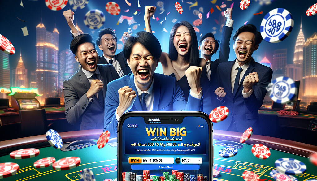  Pussy888: Dive into the Great Blue and Win Big! Start Playing with MYR 50.00 and Win up to MYR 500.00 