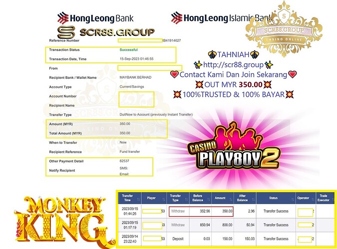  🎲💰 Experience the Ultimate Pleasure at Playboy Casino Game! Join the Playboy Bunny & Monkey King in a thrilling adventure to Win Big! 💥💵 MYR 80.00 to MYR 350.00! 