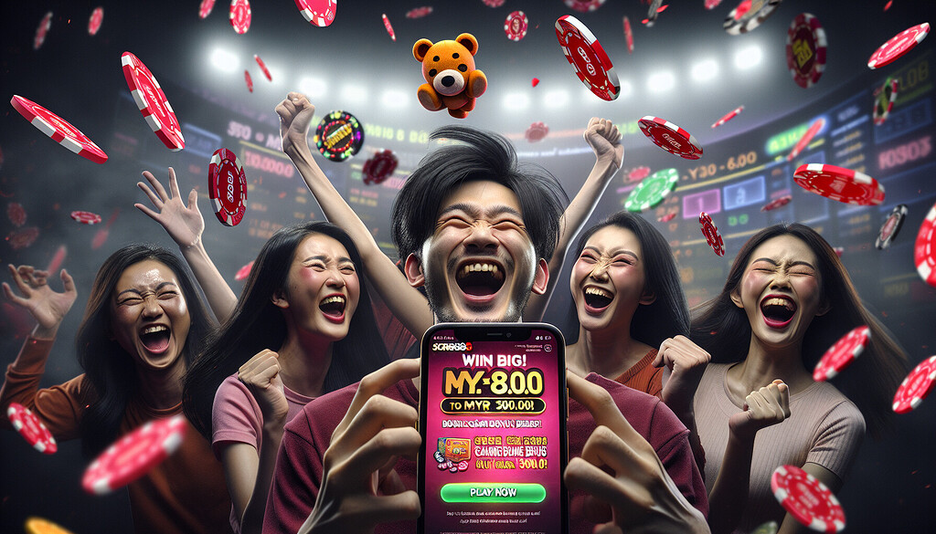  Win Big with 918kiss and Claim up to MYR 300.00 in Bonus Bear Games! 
