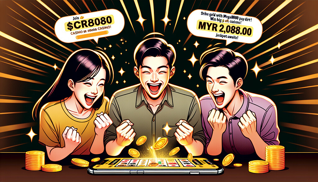  Strike Gold with Mega888 Paydirt: Turn Myr 80.00 into Myr 2,082.00 at the Casino Game Mega888! 