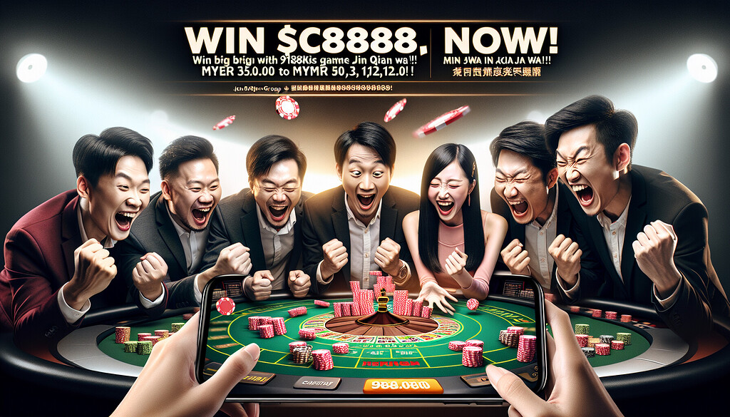  Join us and Win Big! Explore the Exciting World of 918kiss Game Jin Qian Wa with MYR 350.00 Bet - MYR 3,127.00 Payout! 