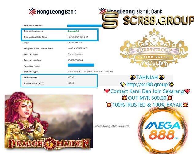 Mega888, Dragon Maiden, online gaming, jackpot, win money