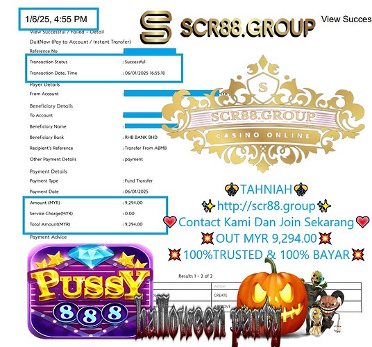 Pussy888, Halloween, casino, MYR 500, winnings, online gaming