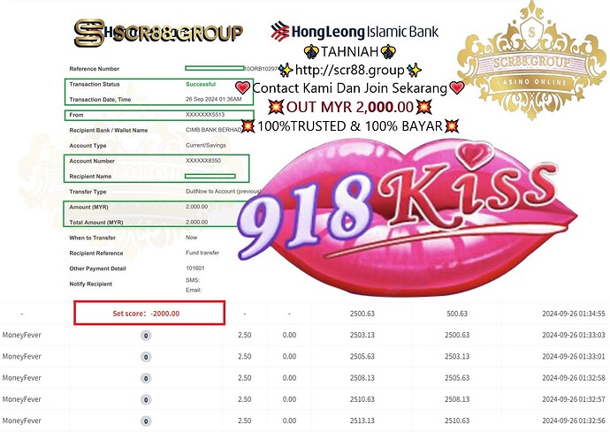 918kiss, 918kiss Goldenslut, online gaming, jackpot, MYR 500, MYR 3,000