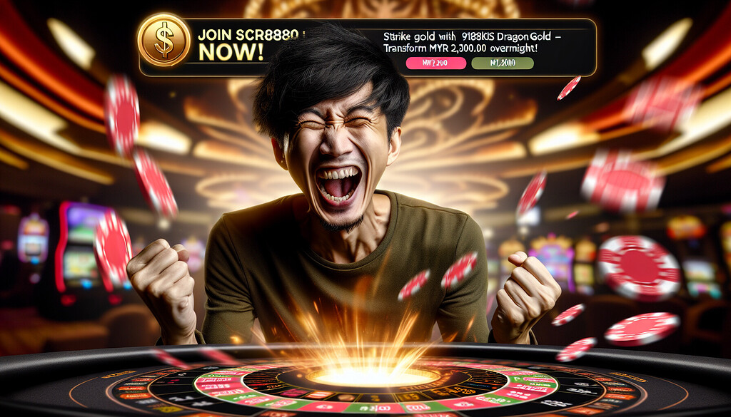  Strike Gold with 918Kiss: Winning Big on Dragon Gold & Growing MYR 200.00 to MYR 2.300.00! 