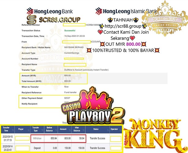 🎰🐒 Unleash Your Inner Playboy with Monkey King: Experience Casino Games like Never Before! Starting from MYR 80.00 - MYR 800.00! 🤑💰
