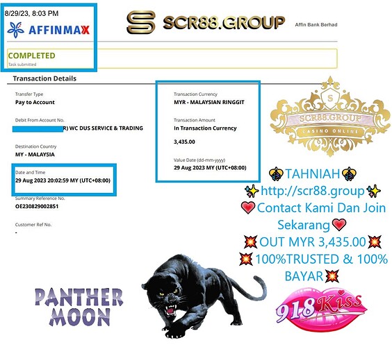 918kiss Panther Moon game interface