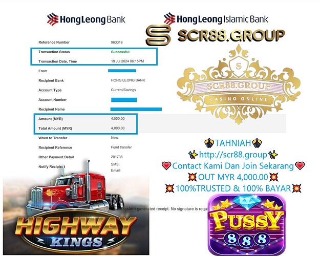 Highway Kings, Pussy888, turn MYR 200 into MYR 4,000, online slots, winning strategy