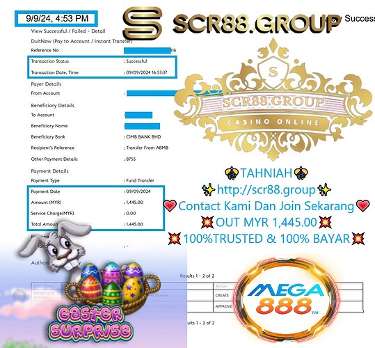 Mega888, Easter Offer, MYR 100, MYR 1,445, Online Gaming