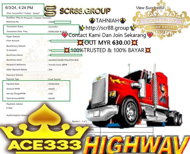 ACE333, jackpot, win, gambling, Highway, MYR 630, slots, adventure