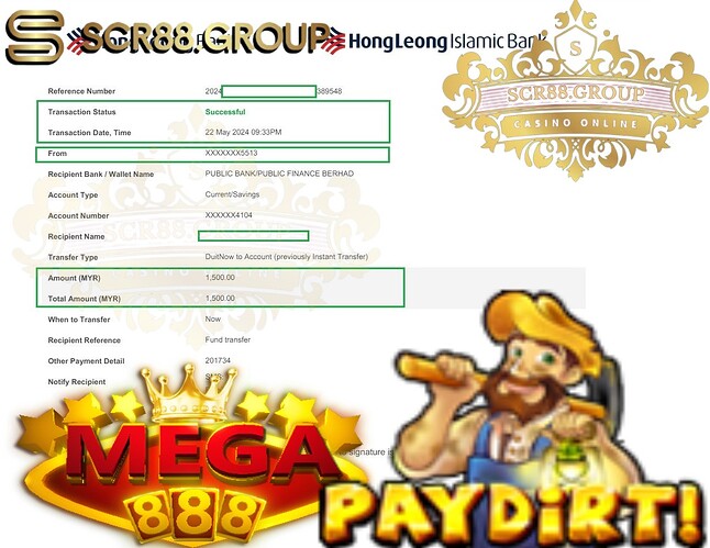 Mega888, online gaming, winning streak, PayDirt game, cash out