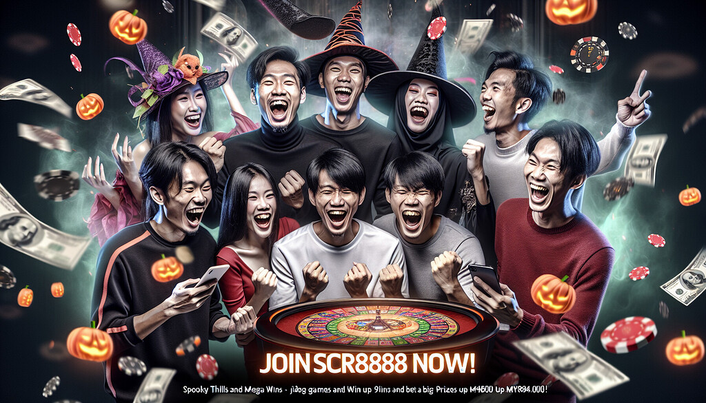 Unleash the Spooky Vibes with Mega888 Halloween Game - Win Big from MYR60.00 to MYR480.00! 🎃👻💰