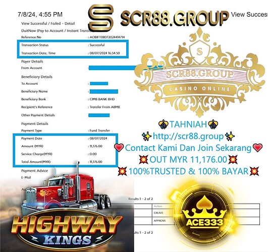 Ace333, Highway Kings, online gaming