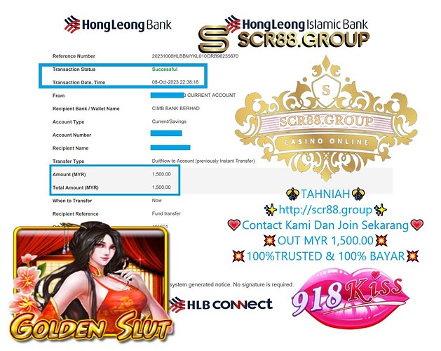  🔥 Play 918kiss & Unlock Golden Slut Wins worth MYR 1,500.00! Experience the Ultimate Thrill now! 😍💰 