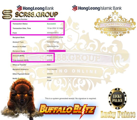 LPE88, Buffalo Blitz, Lucky Palace Casino, slot winnings, online gambling