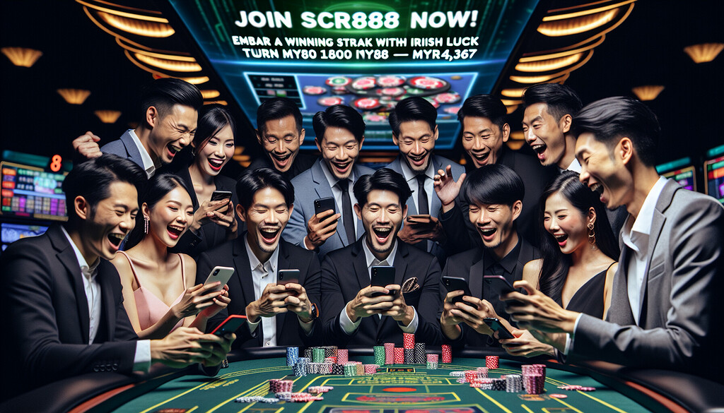  Win Big with Mega888 s Irish Luck: Turn MYR300 into MYR4,367 in Casino Game Excitement! 