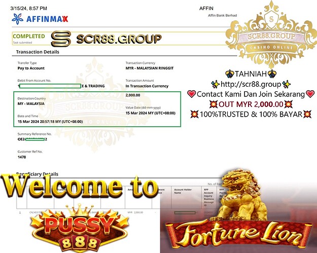 🦁🎰 Enter the Roaring Fortunes Forum at Pussy888! Play Fortunelions & win up to MYR 2,000! Join the fun now! #pussy888 #fortunelions #jackpot