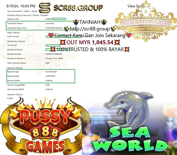 Pussy888, Sea World Adventure, MYR 100, win big, slot game