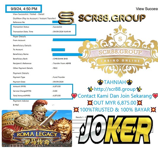 Joker123 Triumph, Roma Legacy Victory, Online Casino Win, Slot Game Tips, Joker123 Guide