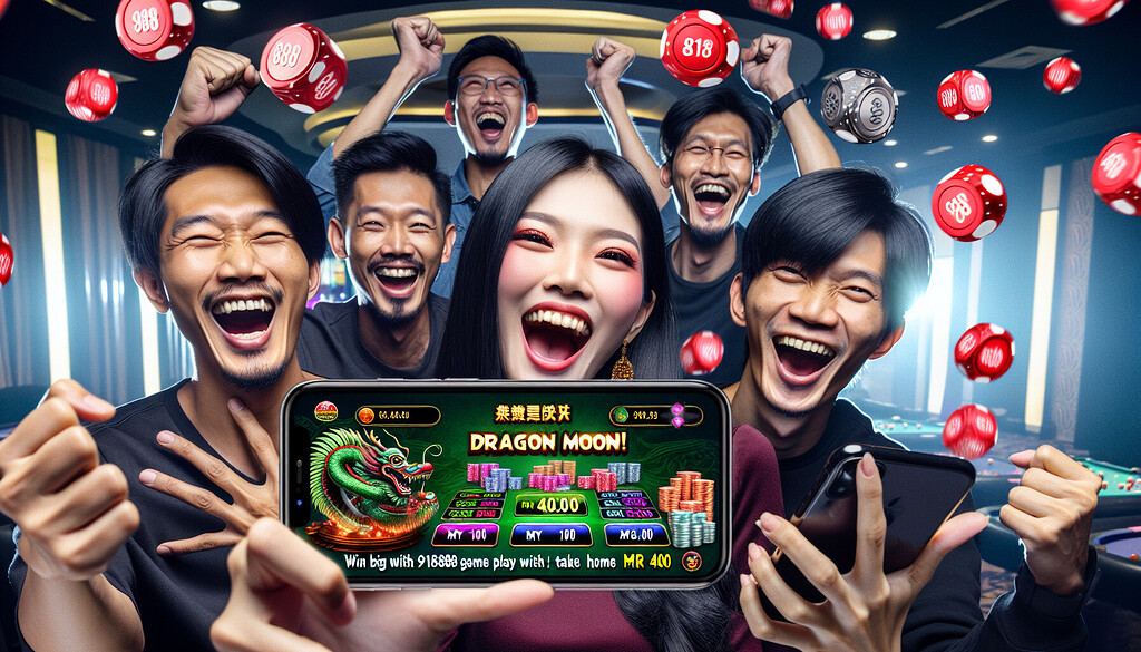  Dive into the Excitement of 918kiss Casino Games: Play Dragon Moon and Win up to MYR 400! 