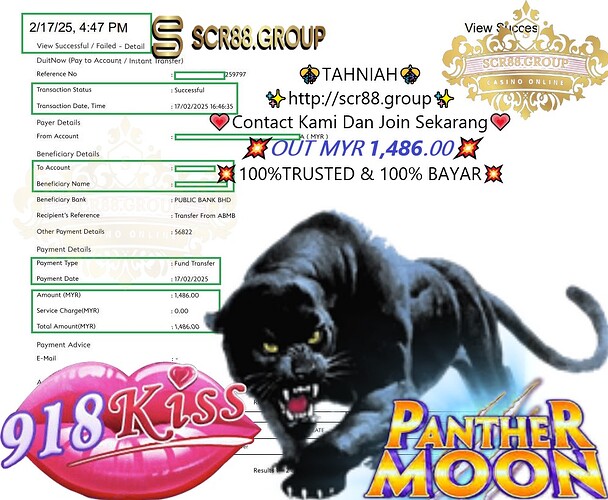 918kiss Panther Moon win big online gaming