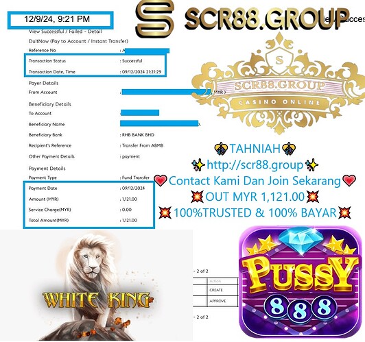 Pussy888, White King Strategy, gaming tips, MYR 300 to MYR 1,121